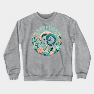 "Aries Essence: Celestial Blaze"- Zodiac Horoscope Star Signs Crewneck Sweatshirt